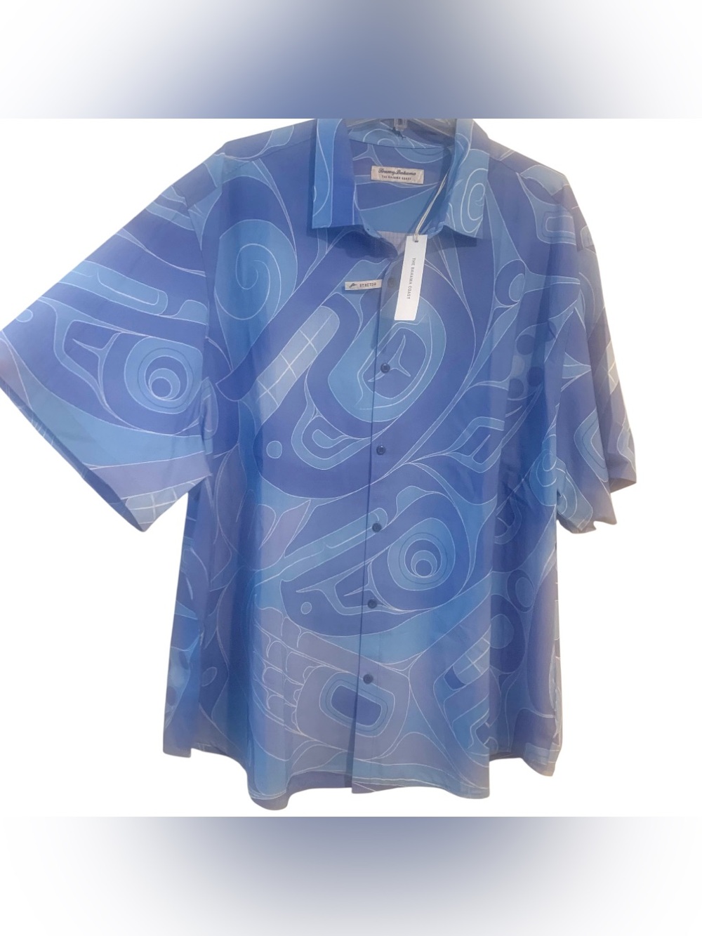 Tommy Bahama Coast Ocean Life Island Zone Moisture Wicking Shirt Men’s Size 2XLB